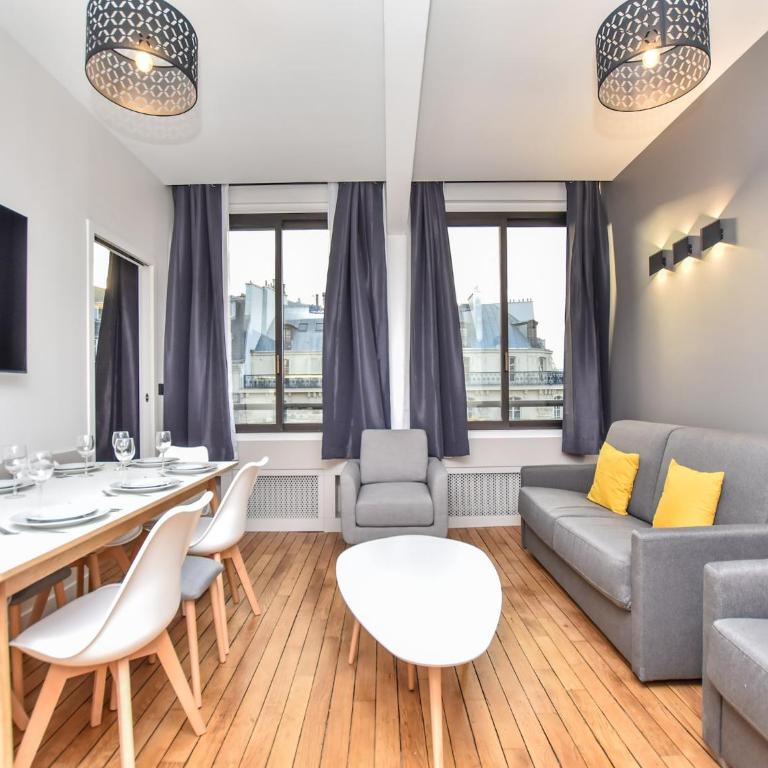 Authentic apartment - 2BR 8P - near Opéra Garnier - Appartement - 7