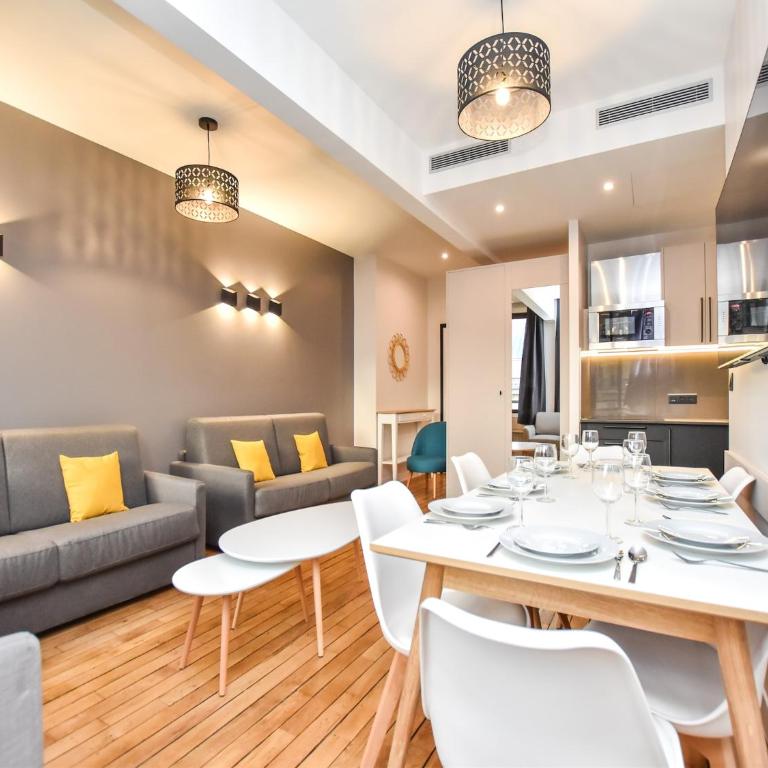 Authentic apartment - 2BR 8P - near Opéra Garnier - Appartement - 9