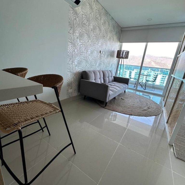 The pearl of Santa Marta, Caribbean Sea view - Apartamento de 1 dormitorio con vistas al mar - 17