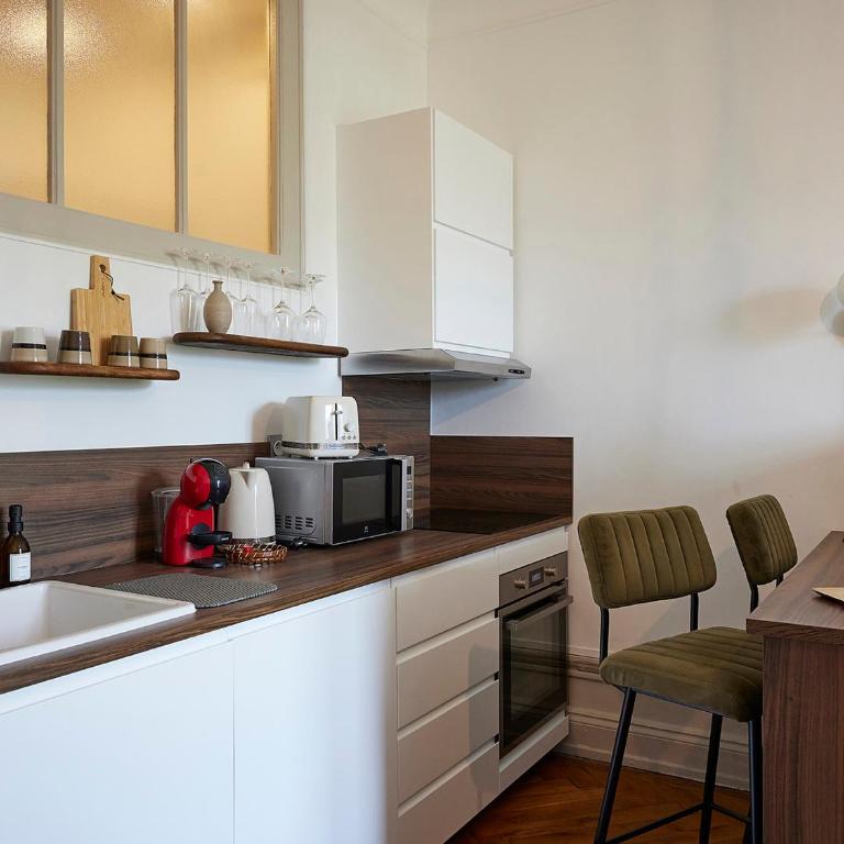 Charmant studio avec vue et WiFi à Aix-les-Bains - FR-1-555-119 - Studio - 4