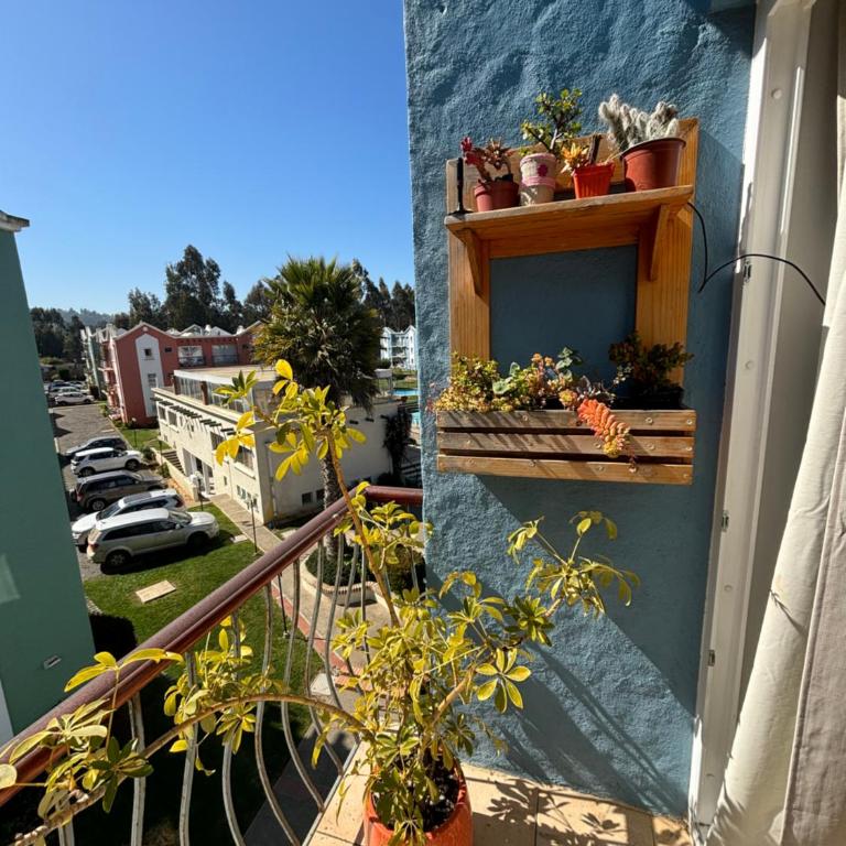 Algarrobo descanso junto al mar - Two-Bedroom Apartment with Pool View - 18