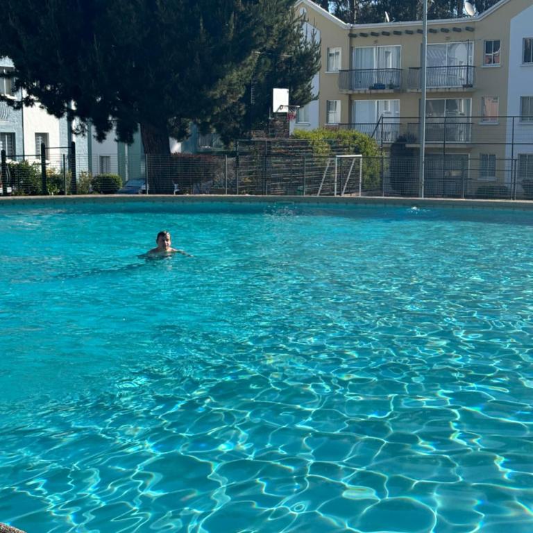 Algarrobo descanso junto al mar - Two-Bedroom Apartment with Pool View - 32
