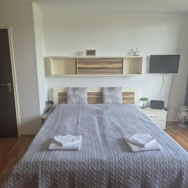 1-Zimmer-Apartment mit Balkon, kostenloser Schwimmbadnutzung und Blick ins Grüne - Apartment mit 1 Schlafzimmer - 4