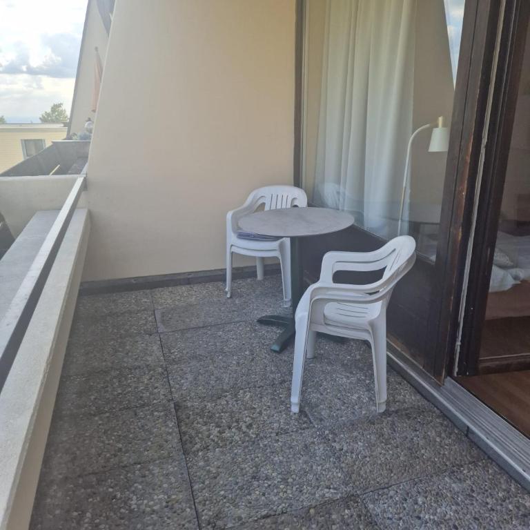 1-Zimmer-Apartment mit Balkon, kostenloser Schwimmbadnutzung und Blick ins Grüne - Apartment mit 1 Schlafzimmer - 13