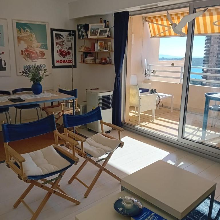 Montecarlo hill appart vue mer proche monaco - Apartment mit 1 Schlafzimmer - 5
