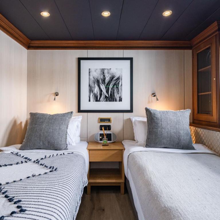 iRama Luxury Superyacht 6 Cabins & Hot Tub & Water Toys - Chambre Lits Jumeaux Deluxe - 4