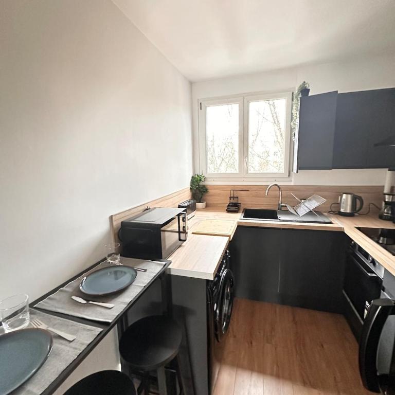 Appartement Cozy sur Rouen - Apartment mit 2 Schlafzimmern und Balkon - 18