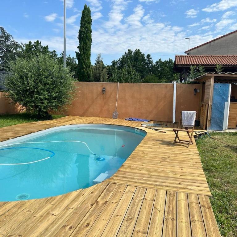 La maison de Claude avec terrasse et piscine - Villa 3 Chambres - 11