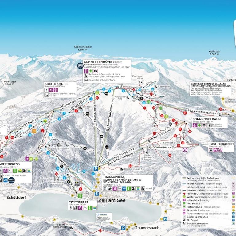 Penthouse Kaprun Mountain resort A24 by Alpinresort Kaprun - Penthouse-Apartment - 63