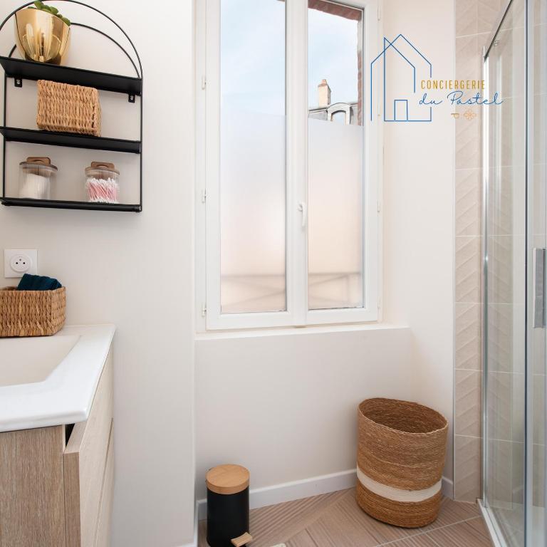 AU XV Sainte Cécile T2 Art Déco - Apartment mit 1 Schlafzimmer - 8