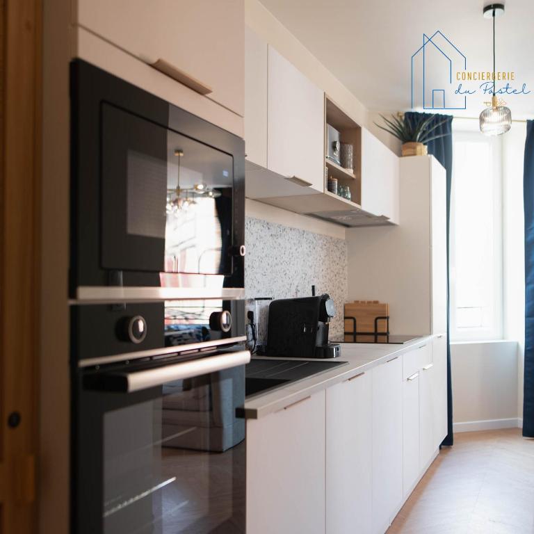 AU XV Sainte Cécile T2 Art Déco - Apartment mit 1 Schlafzimmer - 10