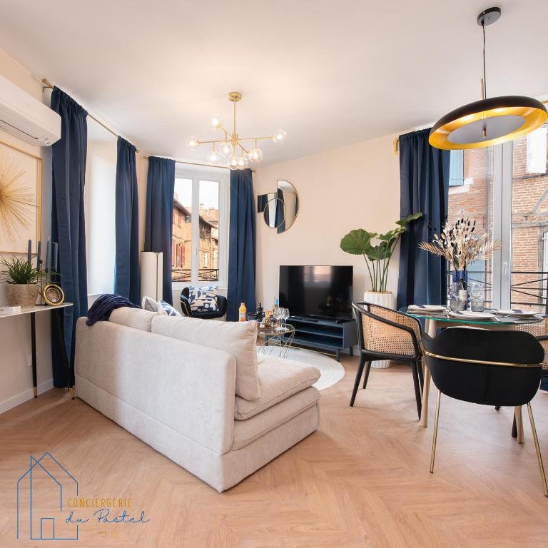 AU XV Sainte Cécile T2 Art Déco - Apartment mit 1 Schlafzimmer - 14