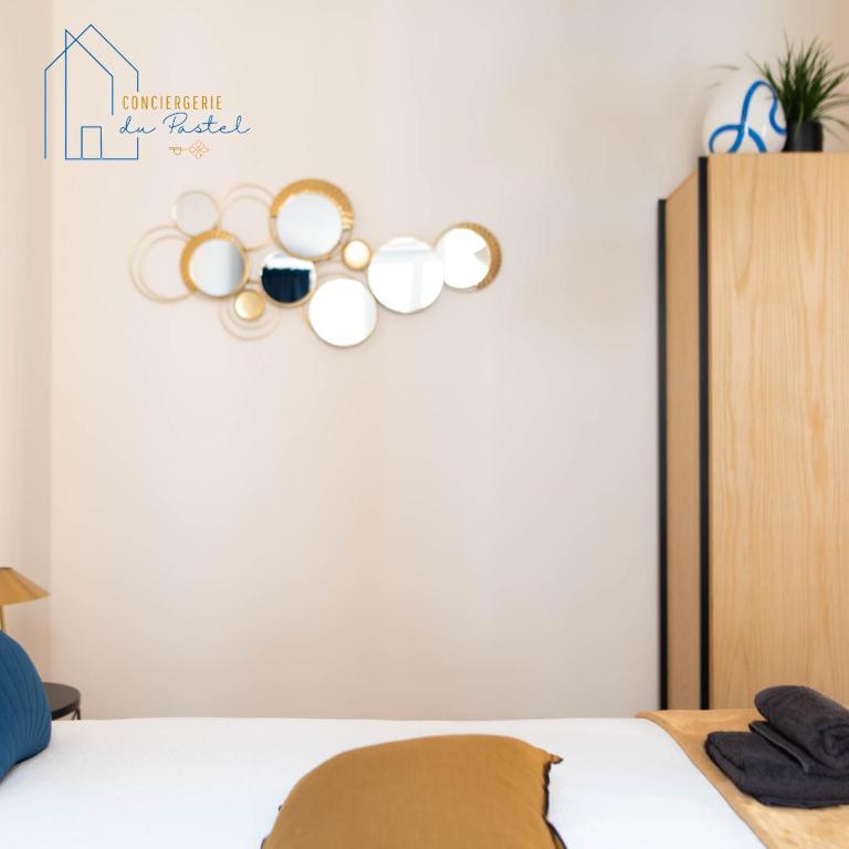 AU XV Sainte Cécile T2 Art Déco - Apartment mit 1 Schlafzimmer - 24