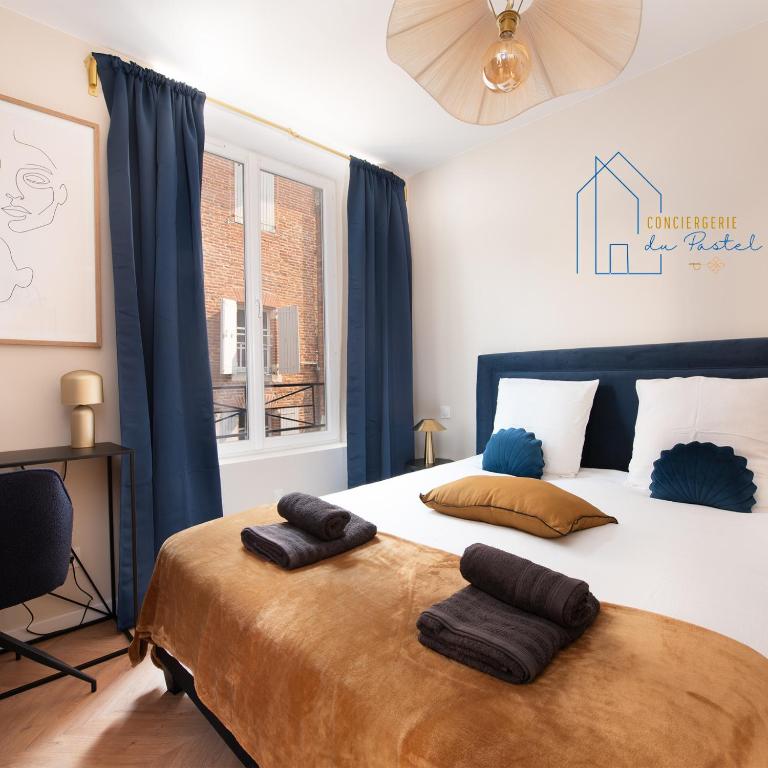AU XV Sainte Cécile T2 Art Déco - Apartment mit 1 Schlafzimmer - 23