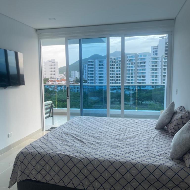 Apartamento Santa Marta Reserva del Mar 530 - Apartamento de 3 dormitorios con vistas al mar - 22