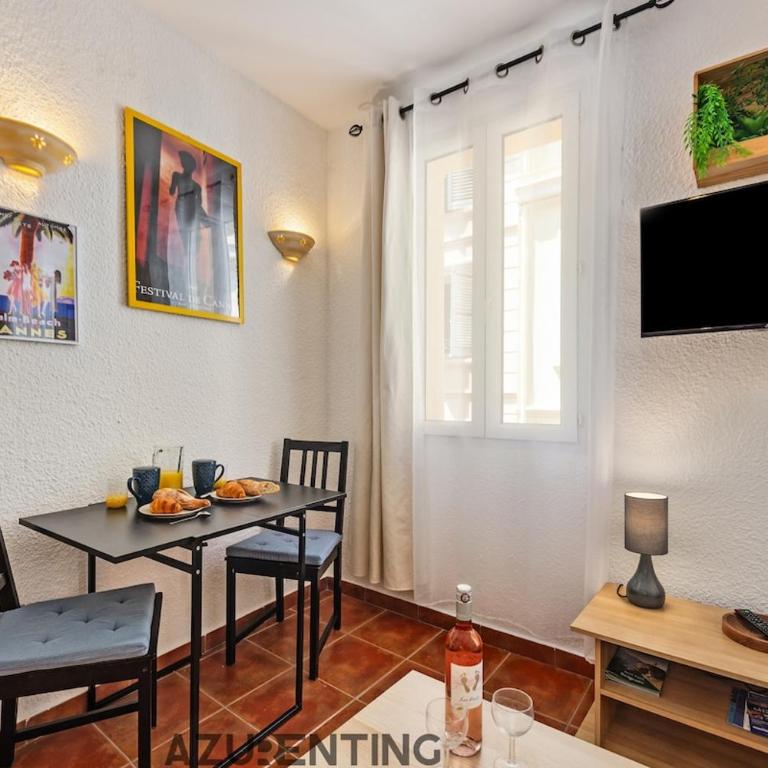 Cozy Studio Cannes 2 min Croisette & Palais 3 - Apartment mit 1 Schlafzimmer - 2
