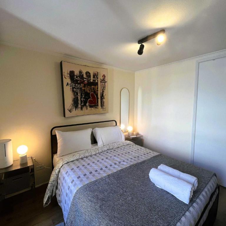 HOM I 2PAX, AA, Wifi, Smart TV, con acceso rápido a todo Santiago - Apartment - 4