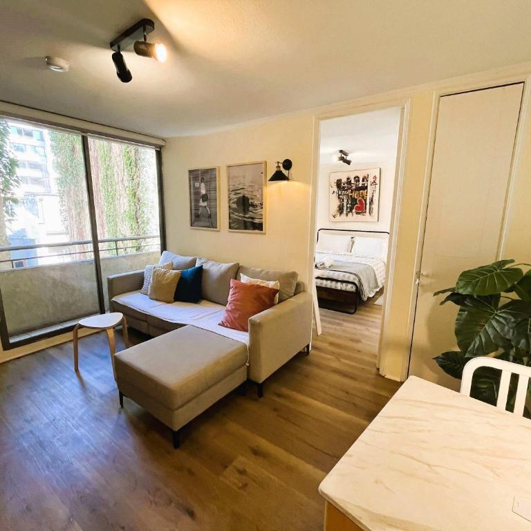 HOM I 2PAX, AA, Wifi, Smart TV, con acceso rápido a todo Santiago - Apartment - 6