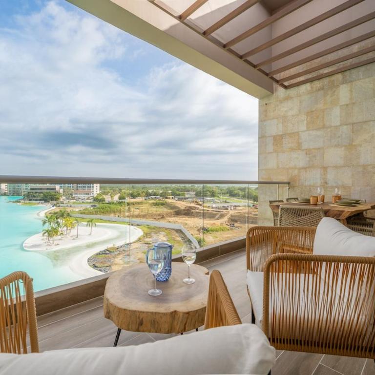 Baia Crystal Luxury Stay - Penthouse Vista a la Laguna - Apartamento de 2 dormitorios con balcón - 16