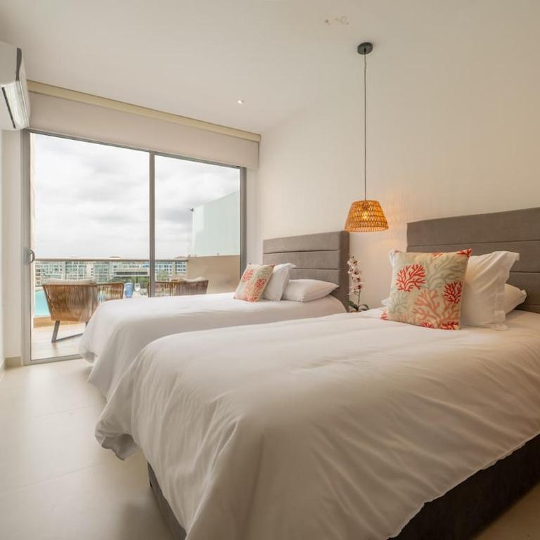 Baia Crystal Luxury Stay - Penthouse Vista a la Laguna - Apartamento de 2 dormitorios con balcón - 36