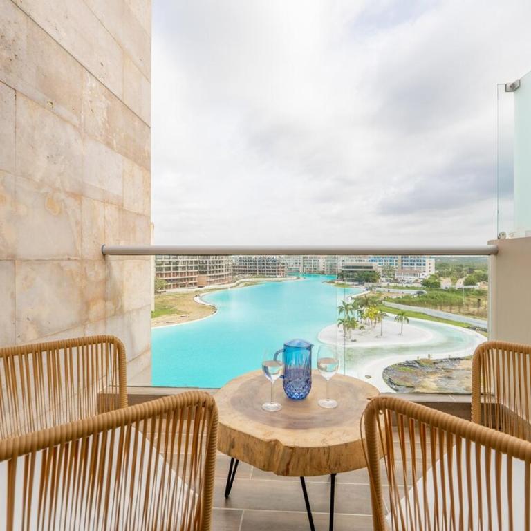 Baia Crystal Luxury Stay - Penthouse Vista a la Laguna - Apartamento de 2 dormitorios con balcón - 54