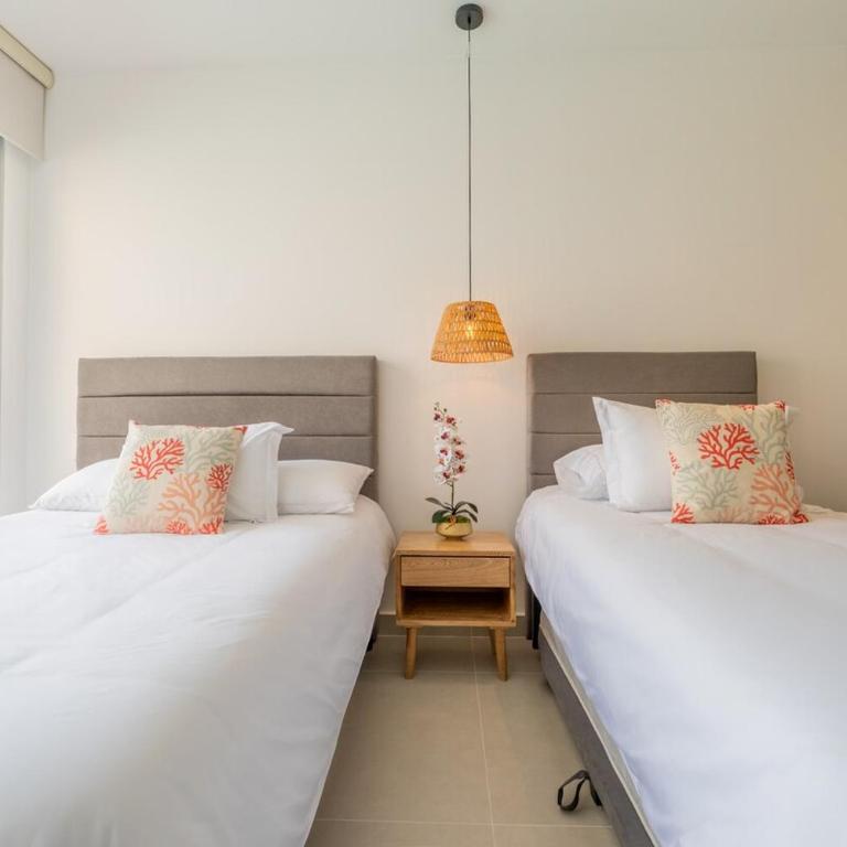 Baia Crystal Luxury Stay - Penthouse Vista a la Laguna - Apartamento de 2 dormitorios con balcón - 55