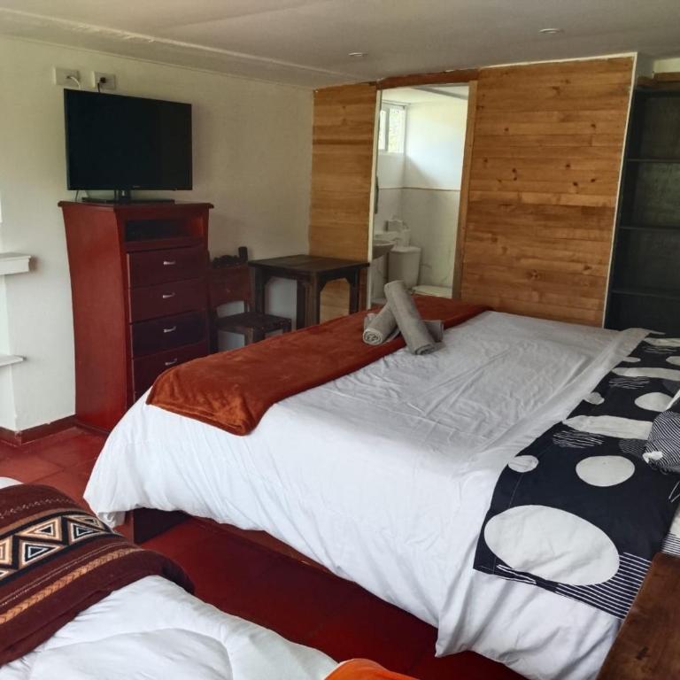 Hospedaje y Zona de Camping Pistacho - Family Room with Bathroom - 3