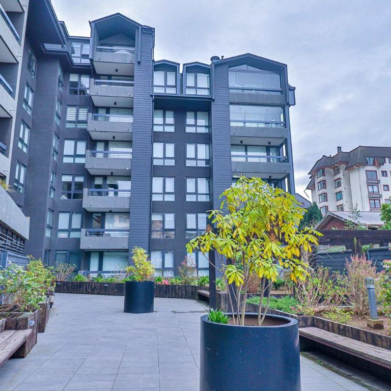 HOM I Familiar Depto con Estacionamiento y Gran Terraza - Apartamento - 5