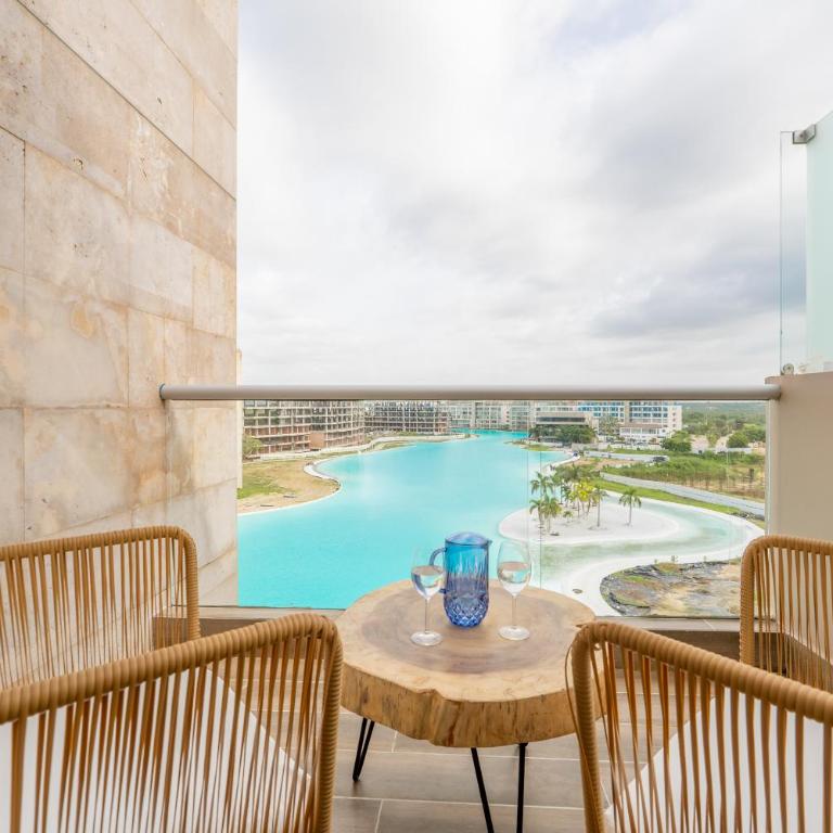 Baia Crystal Luxury Stay - Penthouse Vista a la Laguna - Apartamento de 2 dormitorios con balcón - 9