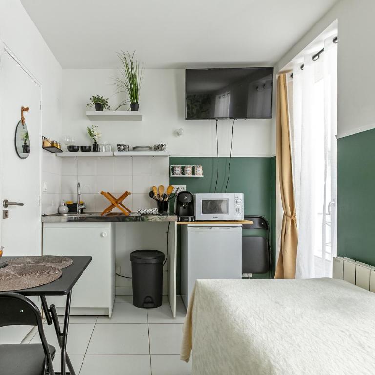 Studio Paradis Vert Gare du Nord - Appartement 1 Chambre - 1