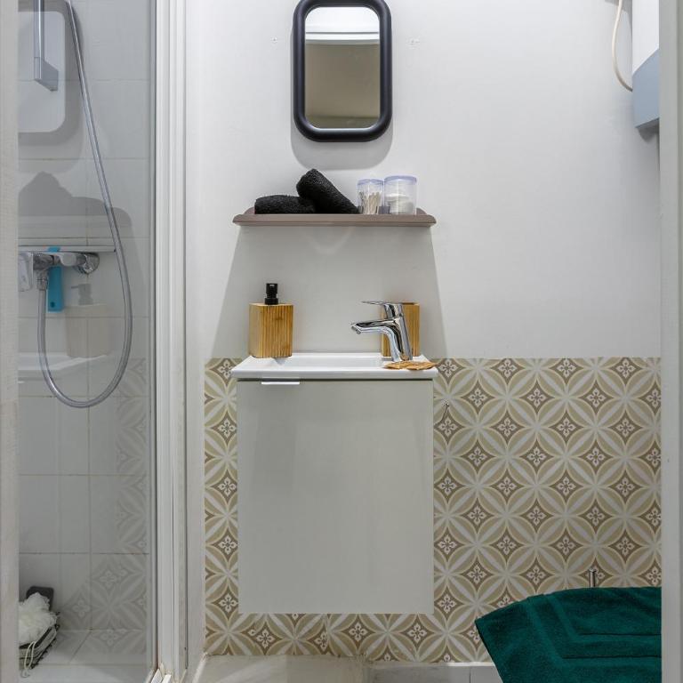 Studio Paradis Vert Gare du Nord - Appartement 1 Chambre - 9