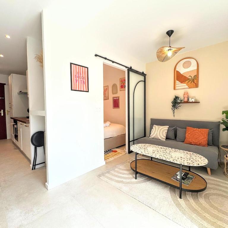Appartement bohème-chic à Giens, plages à pied - Appartement 1 Chambre - 4