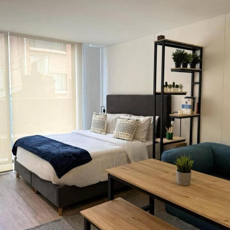Amazing Loft with terrace near Corferias Bogota I QS living 209 - Apartamento - 15