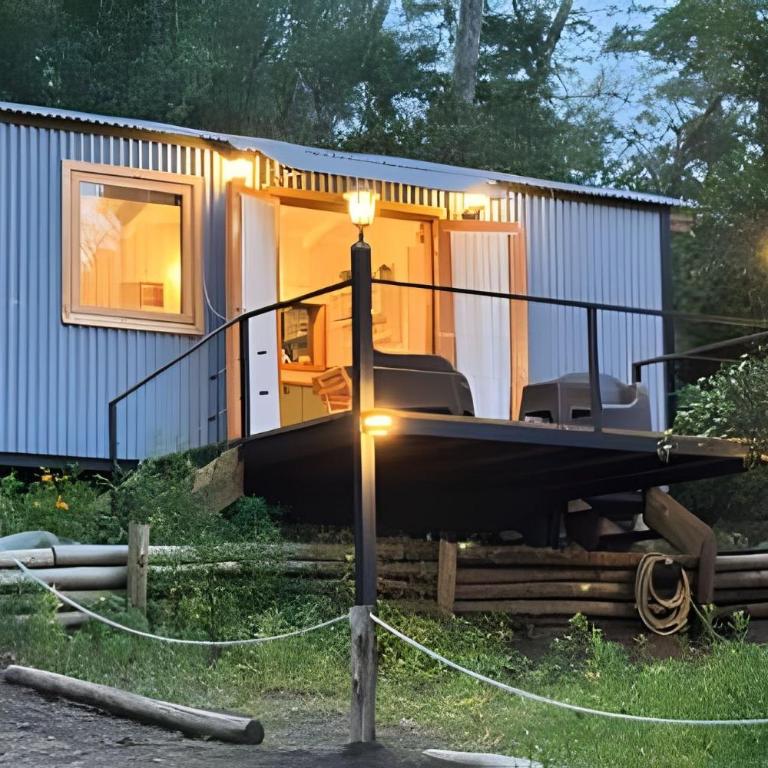 Tiny House privada con deck, calefacción y vista a la montaña - Chalet de 1 dormitorio - 1