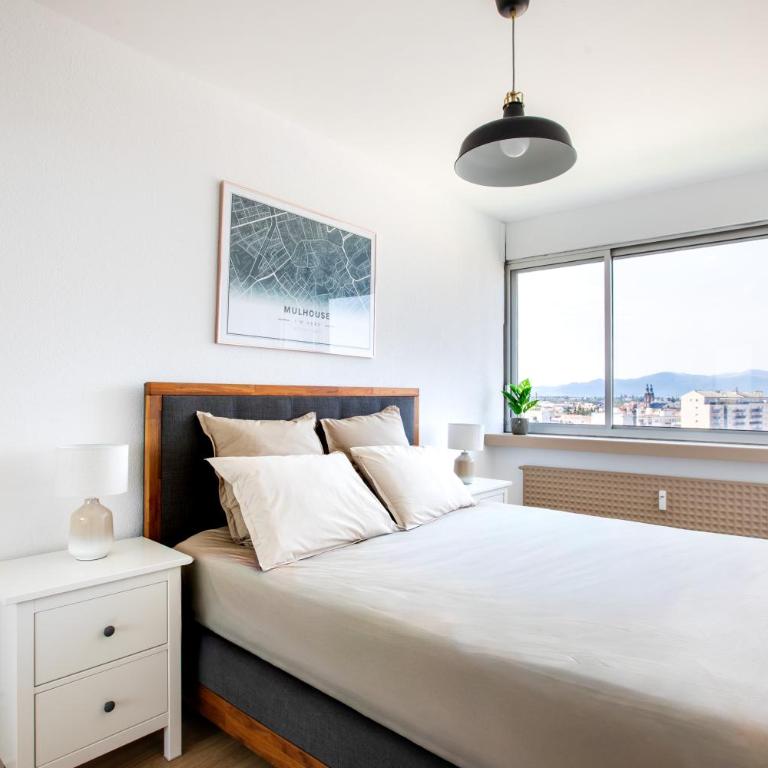 Nouveau - Vue panoramique Vosges - 90m moderne et Cocoon - Parking et Netflix - Apartamento de 2 dormitorios - 7