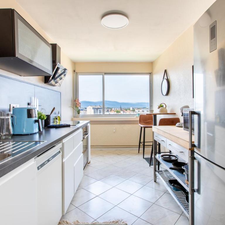 Nouveau - Vue panoramique Vosges - 90m moderne et Cocoon - Parking et Netflix - Apartamento de 2 dormitorios - 3