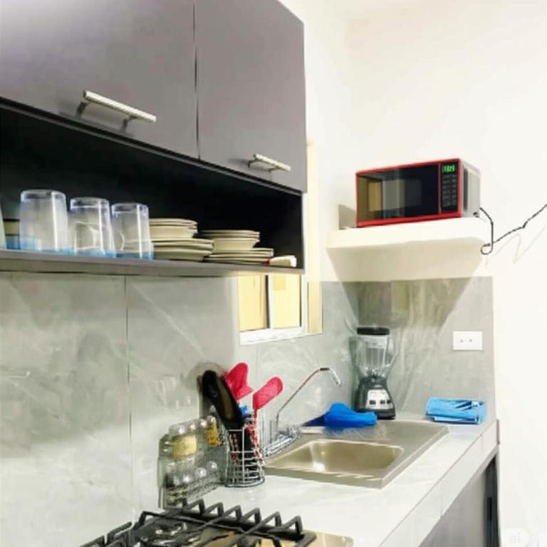 Departamento El Tesoro - Olas Azules - 3 Min Malecón y Playas - Two-Bedroom Apartment - 14