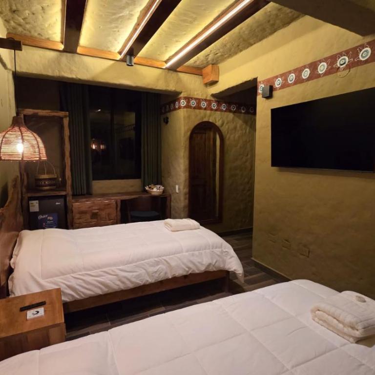 Quincha y Adobe - Habitación Doble - 2 camas - 5