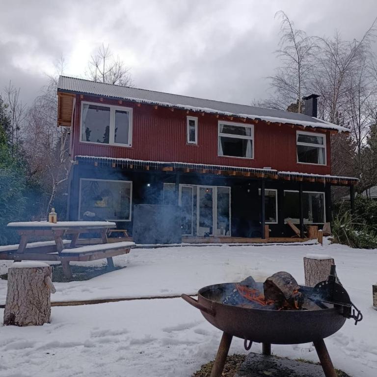 Moderna y cálida casa a metros del lago y la playa - Casa de 3 dormitorios - 37