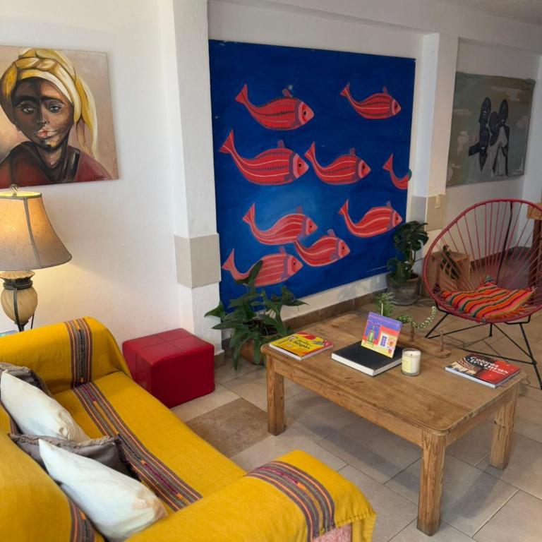 La Casita de Arte - Double Room with Private Bathroom - 6