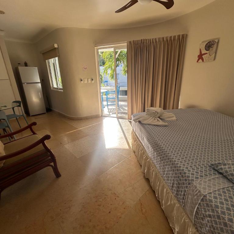 Blue angel 18 a unos pasos de la playa y 5av - One-Bedroom Apartment - 22