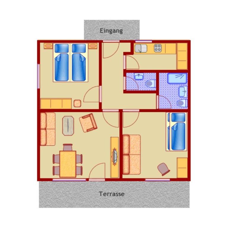 Ferienhaus Wieselweg im Feriendorf Reichenbach 1 - Haus mit 2 Schlafzimmern - 9