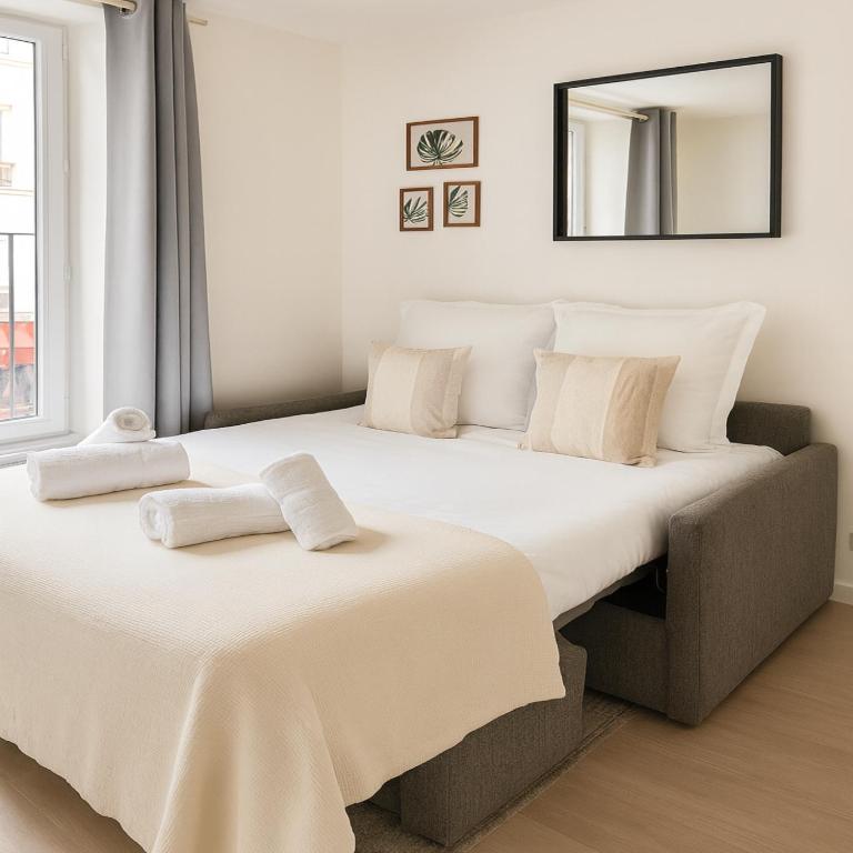 Studio cosy proche des Buttes-Chaumont - Studio - 10