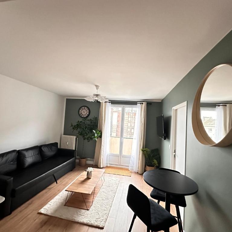Appartement Cozy sur Rouen - Apartment mit 2 Schlafzimmern und Balkon - 1