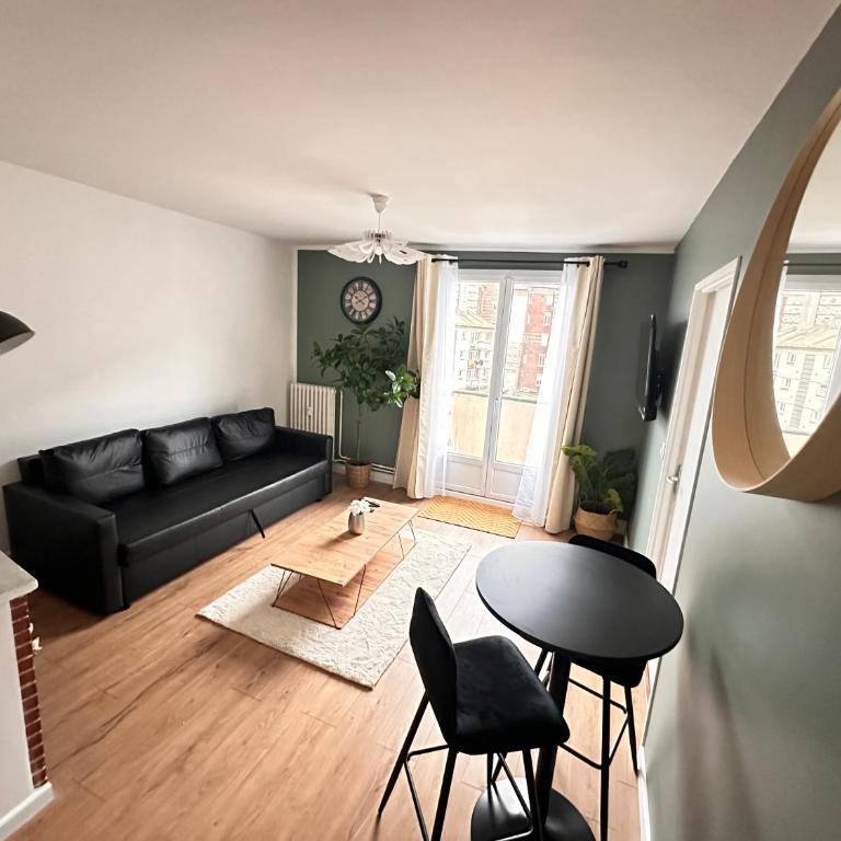 Appartement Cozy sur Rouen - Apartment mit 2 Schlafzimmern und Balkon - 24