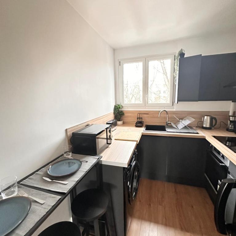 Appartement Cozy sur Rouen - Apartment mit 2 Schlafzimmern und Balkon - 21
