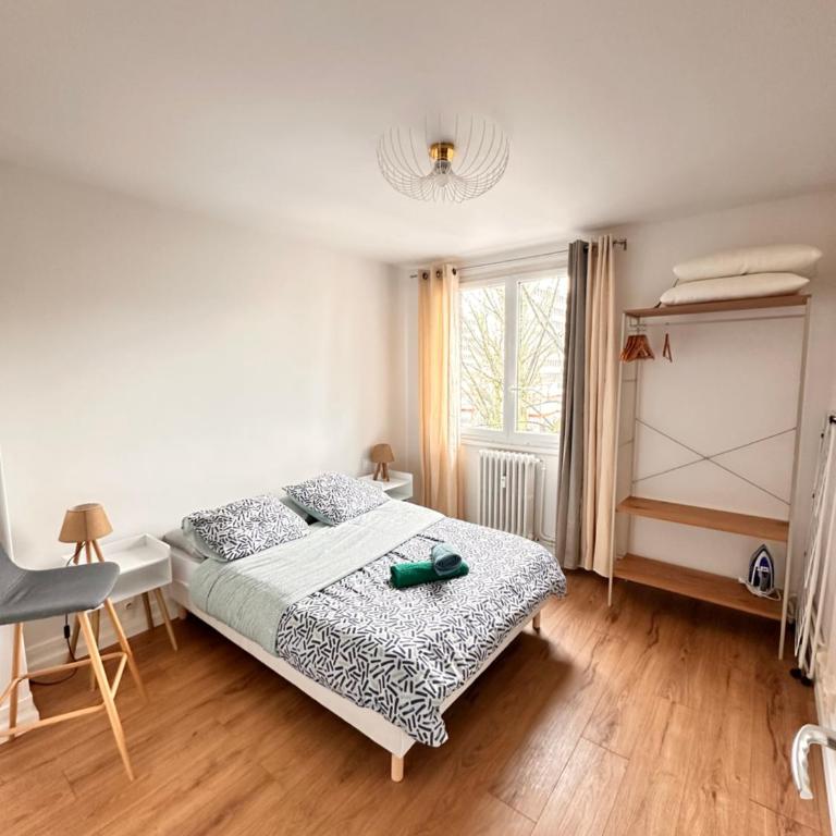 Appartement Cozy sur Rouen - Apartment mit 2 Schlafzimmern und Balkon - 19