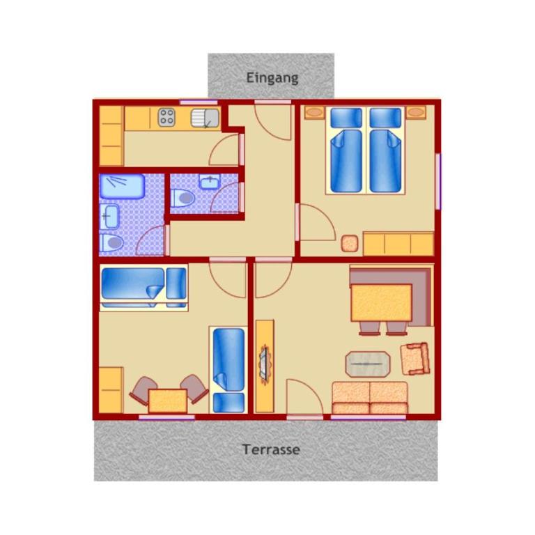 Ferienhaus Wieselweg im Feriendorf Reichenbach 3 - Haus mit 2 Schlafzimmern - 12