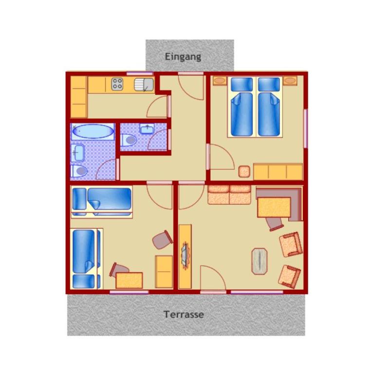 Ferienhaus Wieselweg im Feriendorf Reichenbach 4 - Haus mit 2 Schlafzimmern - 24