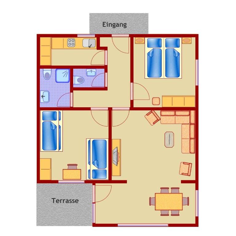 Ferienhaus Wieselweg im Feriendorf Reichenbach 5 - Haus mit 2 Schlafzimmern - 11